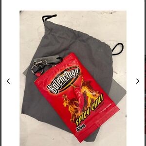 Balenciaga AUTHENTIC Calf Leather Chips Phone Pouch